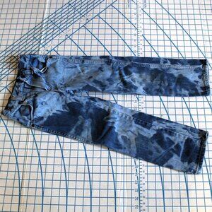Vintage 80s Bleach-Splashed Wrangler Jeans, Girls Size 7 Slim